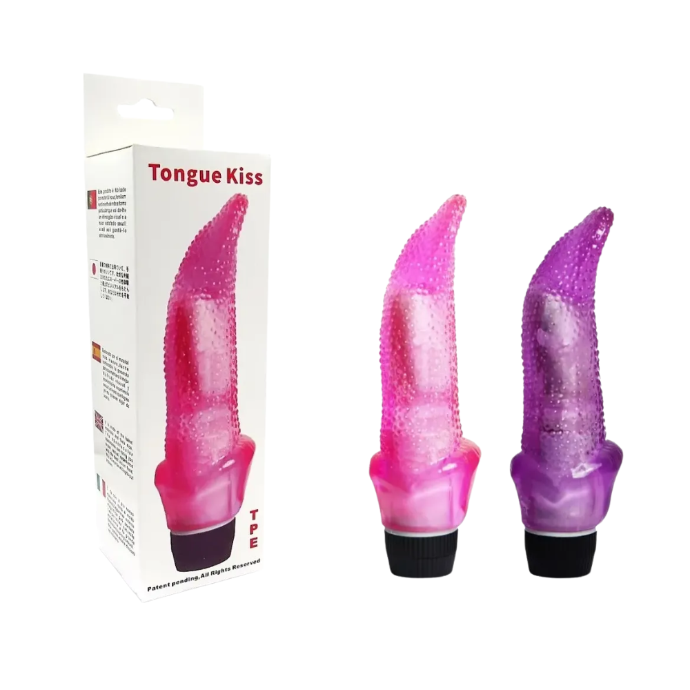 Diseño sin título (64) Vibrador Lengua Texturizado Estimulador Personal - Imagen 1