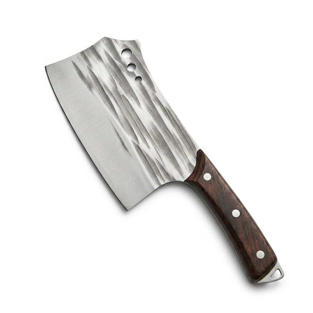 Gemini_Generated_Image_a148i9a148i9a148 Cuchillo Hacha Forjado Artesanal Acero Inoxidable - Imagen 1