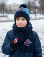 Set Invierno Niño Bufanda Spider-Man - Imagen 4