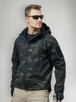 Chaqueta Táctica Softshell Impermeable Outdoor - Imagen 4