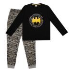 Pijama Batman Hombre Adulto 2P Manga Larga