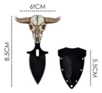 Mini Daga de Cuello con Funda Cadena - Imagen 2