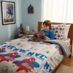 Plumón Sherpa Infantil Spider-Man 1.5P - Imagen 4