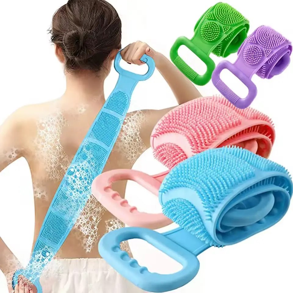D_NQ_NP_2X_785700-MLC85549947343_062025-F Pack 4 Cepillos Exfoliantes Silicona - Imagen 1