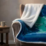 Manta Sherpa Infantil Dinosaurio Rex plaza 1.5 - Imagen 3