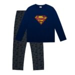 Pijama Superman Hombre Adulto 2P Manga Larga - Imagen 2