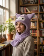 Gorro Kuromi Con Orejitas - Imagen 4