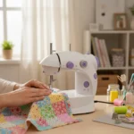 Mini Máquina De Coser Eléctrica Portátil - Imagen 5