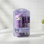 Set Higiene Dental Kuromi Con 2 Cepillos Vaso Portátil - Imagen 2