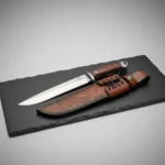 Cuchillo Táctico Con Funda Grabada Outdoor - Imagen 3