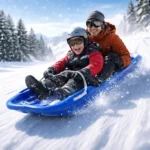 Trineo Deslizador De Nieve Infantil Y Adulto Resistente - Imagen 2