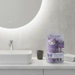 Set Higiene Dental Kuromi Con 2 Cepillos Vaso Portátil - Imagen 3