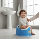 Pelela Infantil Portátil Con Tapa Entrenamiento Baño Niños - Imagen 2