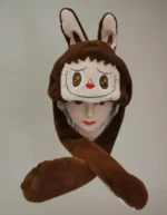 Gorro Bufanda Labubu Con Orejas - Imagen 4