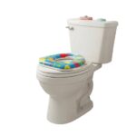 Asiento Reductor de Inodoro Infantil con Asas Dinosaurios