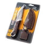 Cuchillo Táctico Ares R-24 con Funda de Cuero