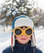 Gorro Aviador Infantil Invierno Forro - Imagen 2