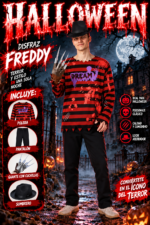 Disfraz Freddy Krueger Adulto Halloween - Imagen 3