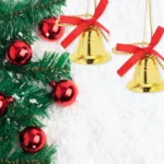 Campana Navideña Dorada Árbol Navidad - Imagen 5