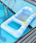 Colchoneta Inflable Flotante Piscina - Imagen 2