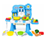Cocinita Infantil de Juguete con Ollas y Accesorios